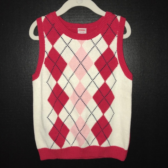 Tops | Gymboree Plaidfront Sweater Vest 